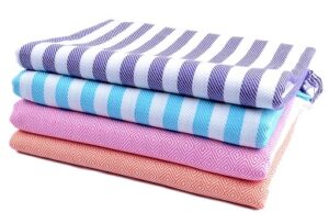 Sathiyas 480 GSM 4 Piece Bath Cotton Towel (75 cm X 150 cm) for Rs.674 @ Amazon