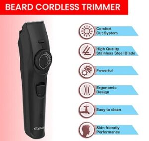 Staunch SBT1011 Rechargeable Cordless Beard Styling Trimmer for Rs.799 @ Amazon