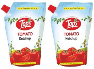 Tops Tomato Ketchup 950gm Pouch Pack of 2 worth Rs.260 for Rs.221 @ Amazon