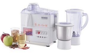 Usha 3345 450-Watt Juicer Mixer Grinder with 2 Jars