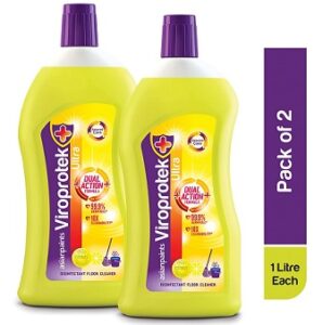 Asian Paints Viroprotek Ultra Disinfectant Floor Cleaner Citrus – 1 L (Pack of 2) for Rs.183 @ Amazon