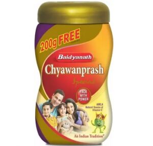Baidyanath Chyawanprash Special | Ayurvedic Immunity Booster | for Adults and Elders, Builds Energy, Strength and Stamina | 200 Gram Extra with (1 kg)