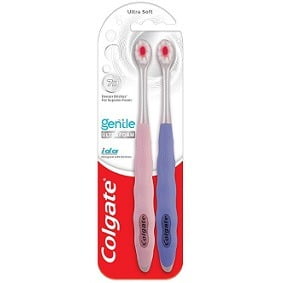 Colgate Gentle Ultrafoam Toothbrush - Ultrasoft Saver Pack of 2