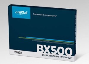 Crucial BX500 240GB 3D NAND SATA 2.5-inch SSD for Rs.2420 @ Amazon