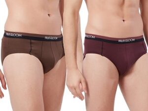 Fruit of the Loom Men’s Solid Cotton Brief (Pack of 2) for Rs.173 @ Amazon