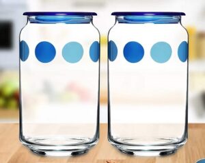 Iveo Amaze Storage Air Tight Glass Jar 750 ml (Set of 2) for Rs.190 @ Amazon