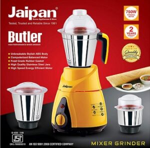 Jaipan Mixer Grinder 750-Watts for Rs.2580 @ Amazon