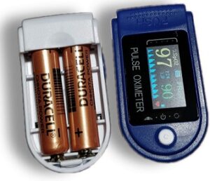 Tamizhanda P-01 Imported Oximeter with DURACELL battery