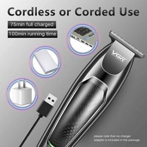 VGR V-030 Professional Hair Trimmer for Men 100 min Runtime for Rs.749 @ Amazon