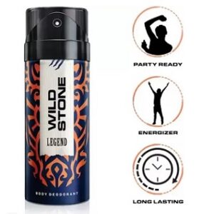 Wild Stone Legend Deodorant Spray - For Men (225 ml)