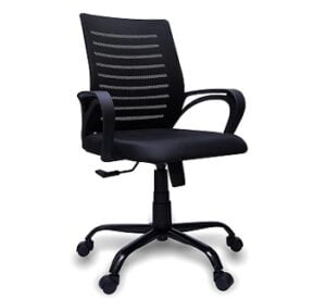 beAAtho Verona Mid Back Sturdy Metal Base Nylon Mesh Revolving Chair for Rs.3989 @ Amazon