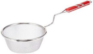 homez store STAINLESS STEEL DEEP Fry Strainer for Rs.139 @ Amazon