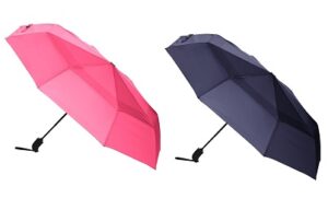 AmazonBasics Automatic Open Travel Umbrella with Wind Vent for Rs.699 @ Amazon (Limited Period Deal)