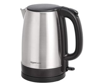 AmazonBasics Stainless Steel Electric Kettle - 1.7 Litre