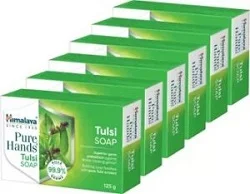 Himalaya Pure Hands Tulsi soap (6 x 125g) worth Rs.330 for Rs.190 @ Amazon