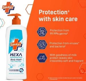 Savlon Hexa Advanced Body Wash With Milk Protein 500 ml for Rs.280 @ Amazon