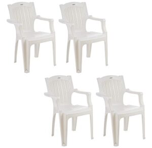 Solimo Desna Plastic Chair Set of 4 for Rs.1963 @ Amazon