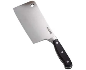 Solimo Premium High-Carbon Stainless Steel Meat Cleaver/Knife