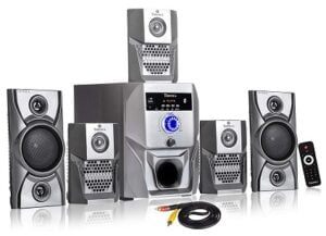 Tronica Grey Super King Series 5.1 Bluetooth Multimedia Speakers