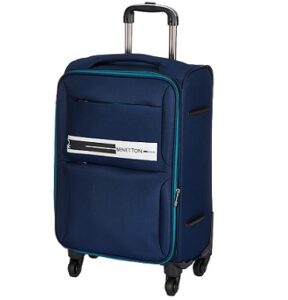 United Colors of Benetton Polyester 50 cms Navy Softsided Cabin Luggage for Rs.1699 @ Amazon