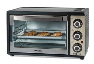 Borosil Prima Plus 19 L Oven Toaster & Grill, Motorised Rotisserie & Convection Heating, 5 Heating Modes for Rs.6099 @ Amazon