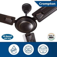 Crompton Super Briz Deco 1200 mm (48 inch) High Speed Decorative Ceiling Fan 