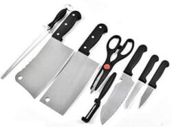 RATAVA 8 Piece Stainless Steel Kitchen Knife (8 in 1)