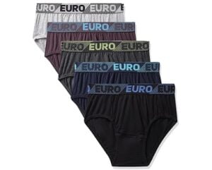 Euro Men’s Cotton Brief (Pack of 5) for Rs.420 @ Amazon