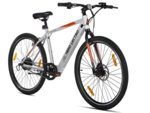 Hero Lectro Kinza 27.5T SS Single Speed Electric Cycle 18" Frame, 95% assembled