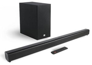 JBL Cinema SB261, 2.1 Channel Dolby Digital Soundbar with Wireless Subwoofer for Extra Deep Bass with Remote, HDMI ARC, Bluetooth (220W) for Rs.12999 @ Amazon