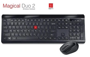 iBall Magical Duo 2 Wireless Keyborad & Mouse for Rs.1050 – Amazon