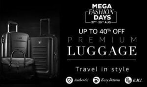 Premium Travel Luggage up to 50% off @ Amazon