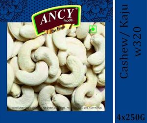 Ancy Foods Premium Dry Fruits (Cashew/Kaju w320) 1 kg for Rs.772 @ Amazon