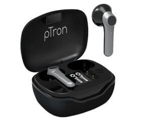 pTron Grey Basspods 281 True Wireless Deep Bass Bluetooth 5.1 Earphones
