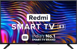 Redmi 108 cm (43 inches) Full HD Android Smart LED TV | L43M6-RA (2021 Model)