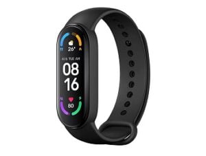 Xiaomi Mi Smart Band 6, 1.56" AMOLED Screen, SpO2 Tracking, Continuous HR, Stress and Sleep Monitoring