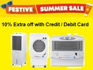Amazon Summer Sale: Air Cooler up to 45% off +10% Extra off with ICICI / Federal Bank Card on