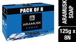 Aramusk Force Soap, 125g(Pack of 8)