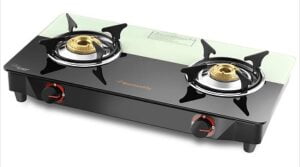 Butterfly Smart Plus Glass 2 Burner Gas Stove