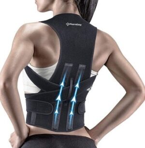 PharmEasy Posture Corrector, Back Brace Therapy for Lower & Upper Back Pain Relief