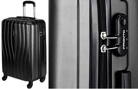Pronto Spectrum ABS 68 cms Black Hardsided Check-in Luggage