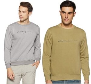 Qube By Fort Collins Men’s Sweatshirt for Rs.499 @ Amazon (Many Colour Options)