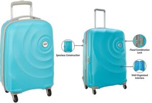 Skybags Mint 55 cms Polycarbonate Hardsided Cabin Luggage for Rs.2699 @ Amazon