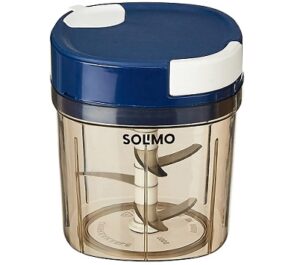 Solimo Large Vegetable Chopper with 6 Blades, 1000 ml