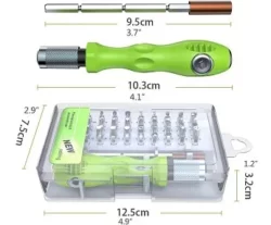 Supreme Deals 32 In 1 Screwdriver Bits Set with Magnetic Flexible Extension Rod