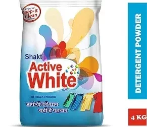 Active White Detergent Powder – 4 Kg Mega Pack for Rs.165 – Amazon