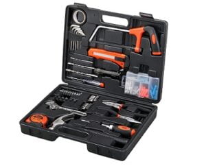 BLACK+DECKER BMT108C Hand Tool Kit (108-Piece) for Home