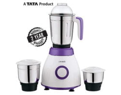 Croma 500W Mixer Grinder with 3 Stainless Steel Leak-proof Jars with 2 years warranty