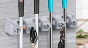 PETRICE Magic Holder Broom and Mop Organizer for Rs.430 @ Amazon