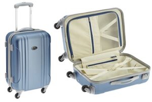 Pronto Vectra ABS 55 cms Blue Hard Sided Carry-On